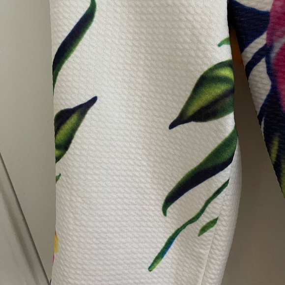 Midi dress white floral - Picture 8 of 10